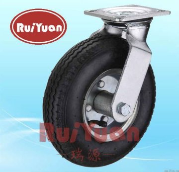 Heavy duty Pneumatic swivel casters