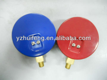 plastic case pressure gauge