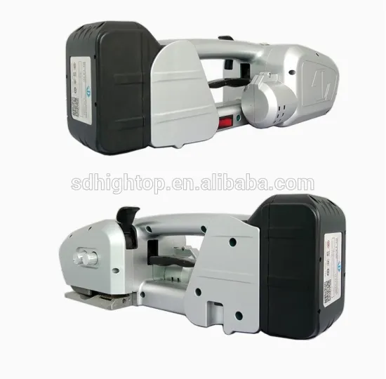 New Battery Plastic Strapping Tool for Use with Polyester - and Polypropylene-strapping
