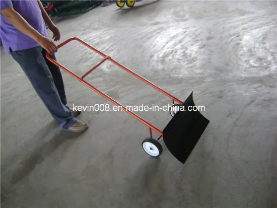 Snow Pusher with Wheels