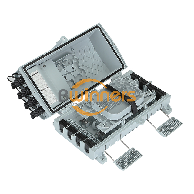 12 Ports 72 F Wall Fiber Splice Box