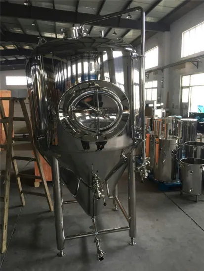 Big Conical Beer Fermentation Tank