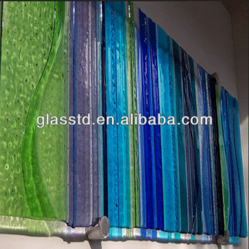 stained antique decorative colored glass garden stakes wholesale