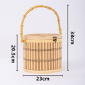 Confezione regalo portatile in tessuto di bambù ecologico