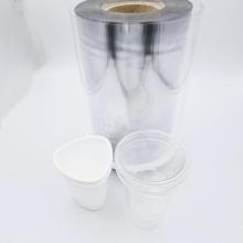 Clear PET plastic sheet 0.5mm for water cup