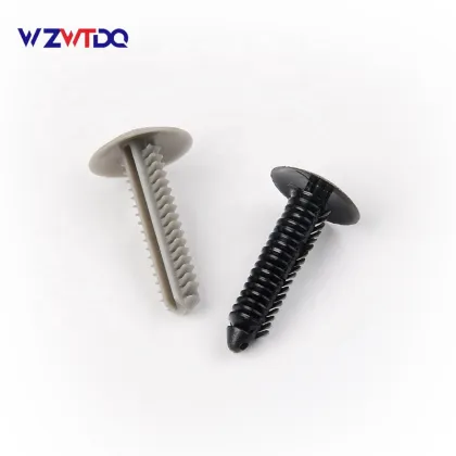 Customizable Color Plastic Fasteners for Car Fenders & Bumpers