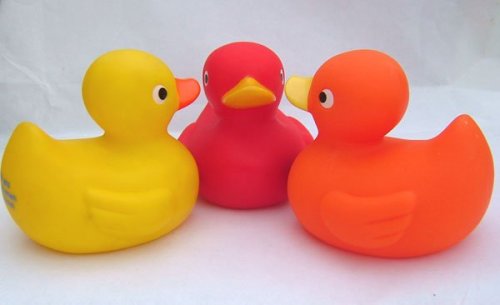 Wholesale Hot Printed Custom Logo Rubber Promotional Bath Duck