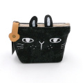 Rabbit style canvas coin purse