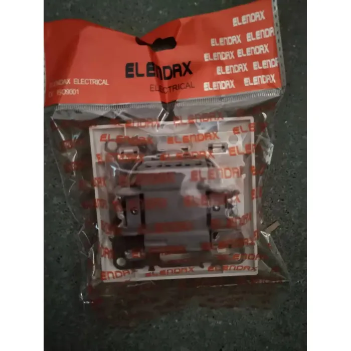 Sakelar EU 1-Gang 10A yang Dipasang di Flush