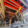 Specialized gearbox for casting cranes