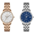 Quartz Movement Leaf Hands Women's Watches