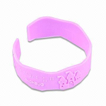 Rubber Bangle, Customized Designs and OEM Orders are Accepted