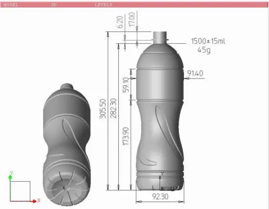 500ml Plastic Bottle Blowing Moulds with 2 Cavities