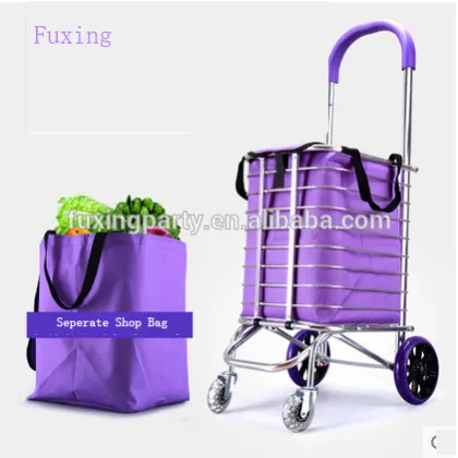 Fuxing Folding aluminium shopping trolley