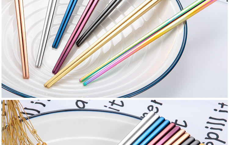 custom metal chopsticks