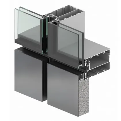 Custom Insulated Glass Curtain Wall