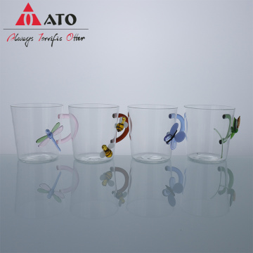 Cartoon Charakter Glas 3D Tasse Tierglas Tasse