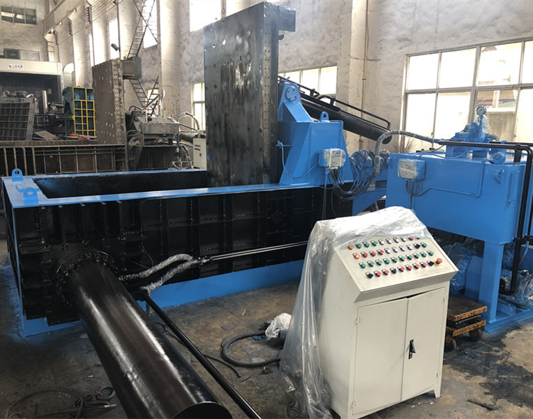 Metal Cuttings Scrap Steel Aluminum Profile Baler Press