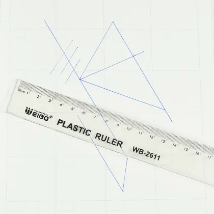 Wholesale Transparent Student Math Rulers