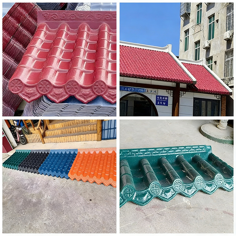 ASA Synthetic Resin Tiles for House