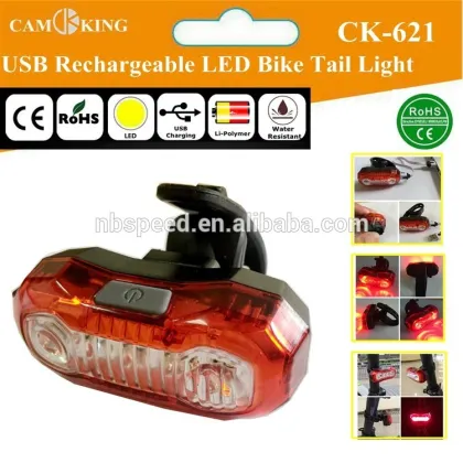 USB Rechargeable bike Tail Light