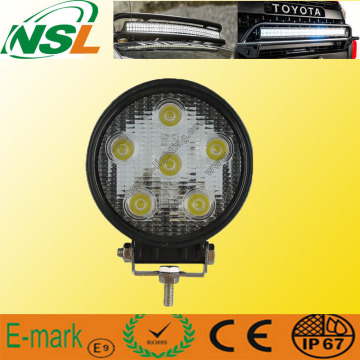 4 inch,18W LED WORK LIGHT for trucks 12V 24V LED WORK LIGHT magnetic base for trucks