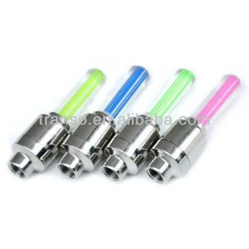 Bike valve light bicycle wheel flash light multicolor light