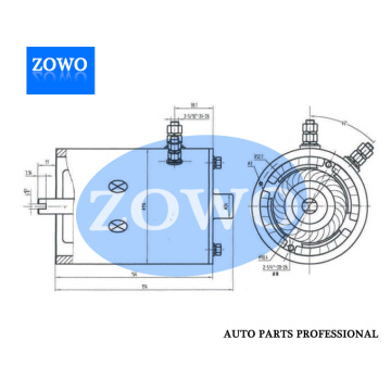 PHJD010 DC MOTOR 12V 1,2 kVt