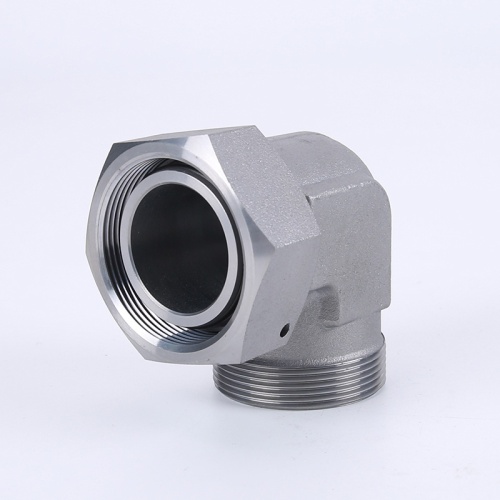 Carbon Steel Hydraulic Pressure BSP Male Hydraulic Pressure Male Threaded Pipe Fitting Elbow Manufactory