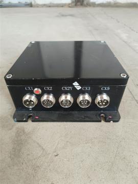 Five-aviation-plug control box