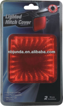 high quanlity plastic LED Trailer hitch cover