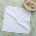 Custom Spa Hotel Face Towel Washcloth White Cotton