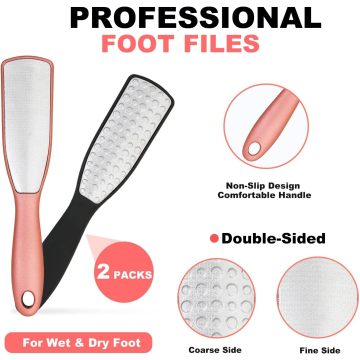 2 Packs Professional Foot Files