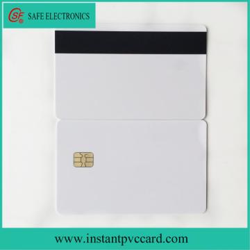 SLE4442 blank inkjet card with Magnetic stripe
