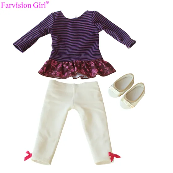 Custom baby doll clothes set