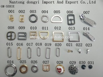 Hardware metal bag ring buckles for Bags