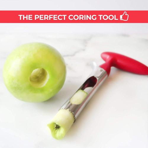 Utensílios de cozinha em aço inoxidável Apple Corer Remover