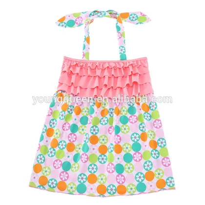 ET4 Manufacturers selling girl swimsuit color small fresh one piece swimsuit