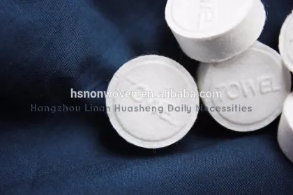 Miracle Compressed Towel Made in China Factory Price HS15 Candy Packing Miracle Compressed Towel