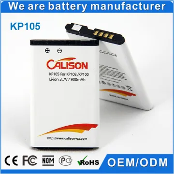 3.7v li-ion Battery Kp105 mobile phones with 900mah battery for LG