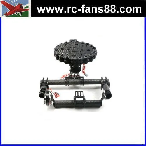 Fc Carbon Fiber 3 Threeaxle Brushless Gimbal Camera Mount Kit W/motors