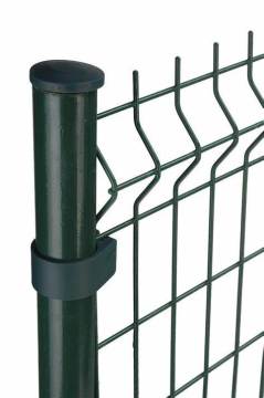 Easy Installation Curved Welded Wire Mesh Fence Panel