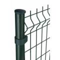 Welded curved fence curved fence post