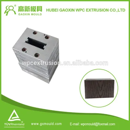 WPC(Wood Plastic Composite Extrusion Mould for Decking with JWELL/JNHU/BEIER Machinery
