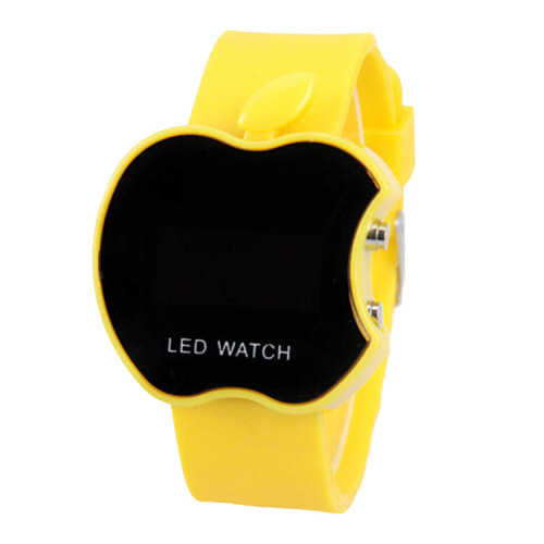 Apple Shape LED Montre bracelet pour enfants