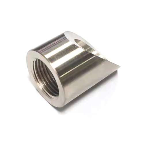 M18X1.5 45 degree Curve Notched Nut Fitting