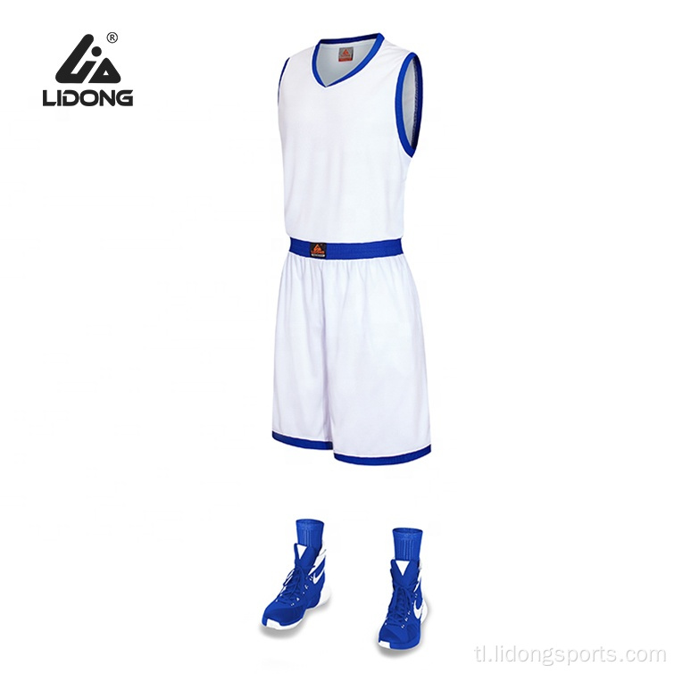 Bagong disenyo ng murang pasadyang basketball jerseys uniporme