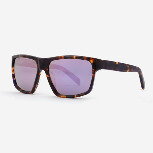 Rectangular 600C Sport Acetate Male's Sunglasses