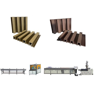Recycled Plastic PE Wood Composite Outdoor Cladding Machine