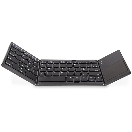 Wireless Mini Touch Screen Keyboard: Portable, Foldable, and Ultra-Thin Bluetooth Keyboard